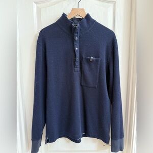 Relwen Quarter Zip-Snap Sweater